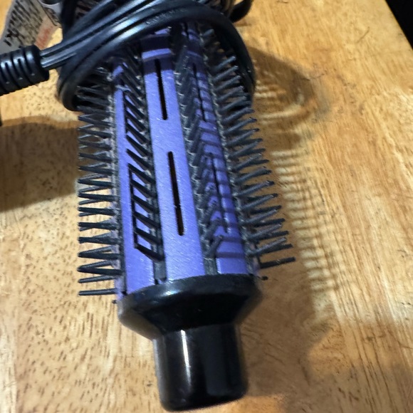 Conair Black & Purple Hot Curling Electric Brush - Picture 1 of 9